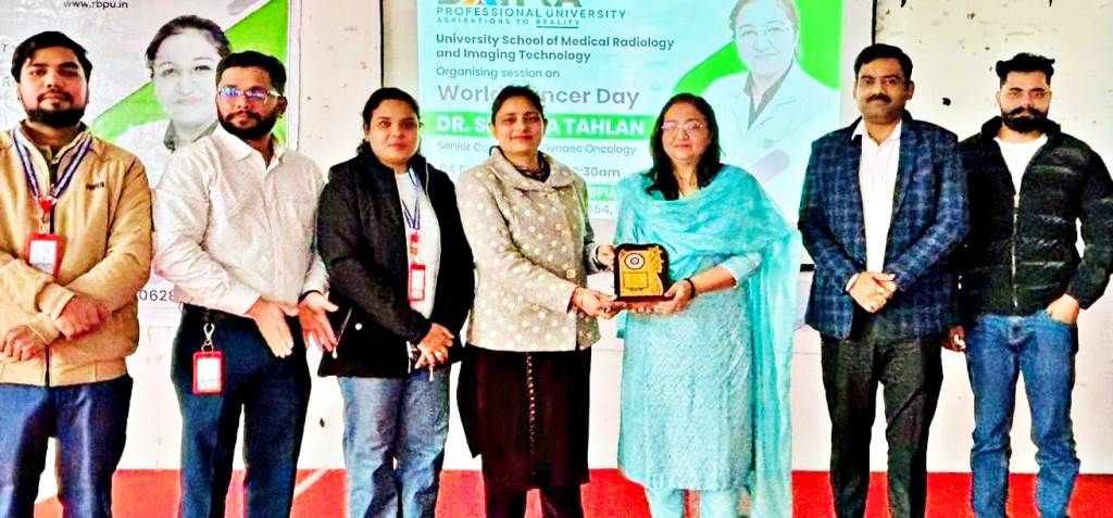 Special Awareness Seminar on Breast and Cervical Cancer Prevention at Rayat Bahra Professional University